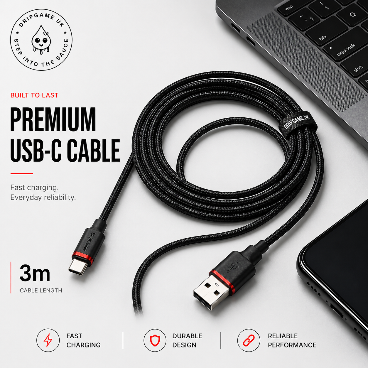 Cable USB tipo C