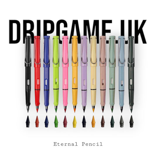 Eternal Pencil 12 Colors Unlimited Writing